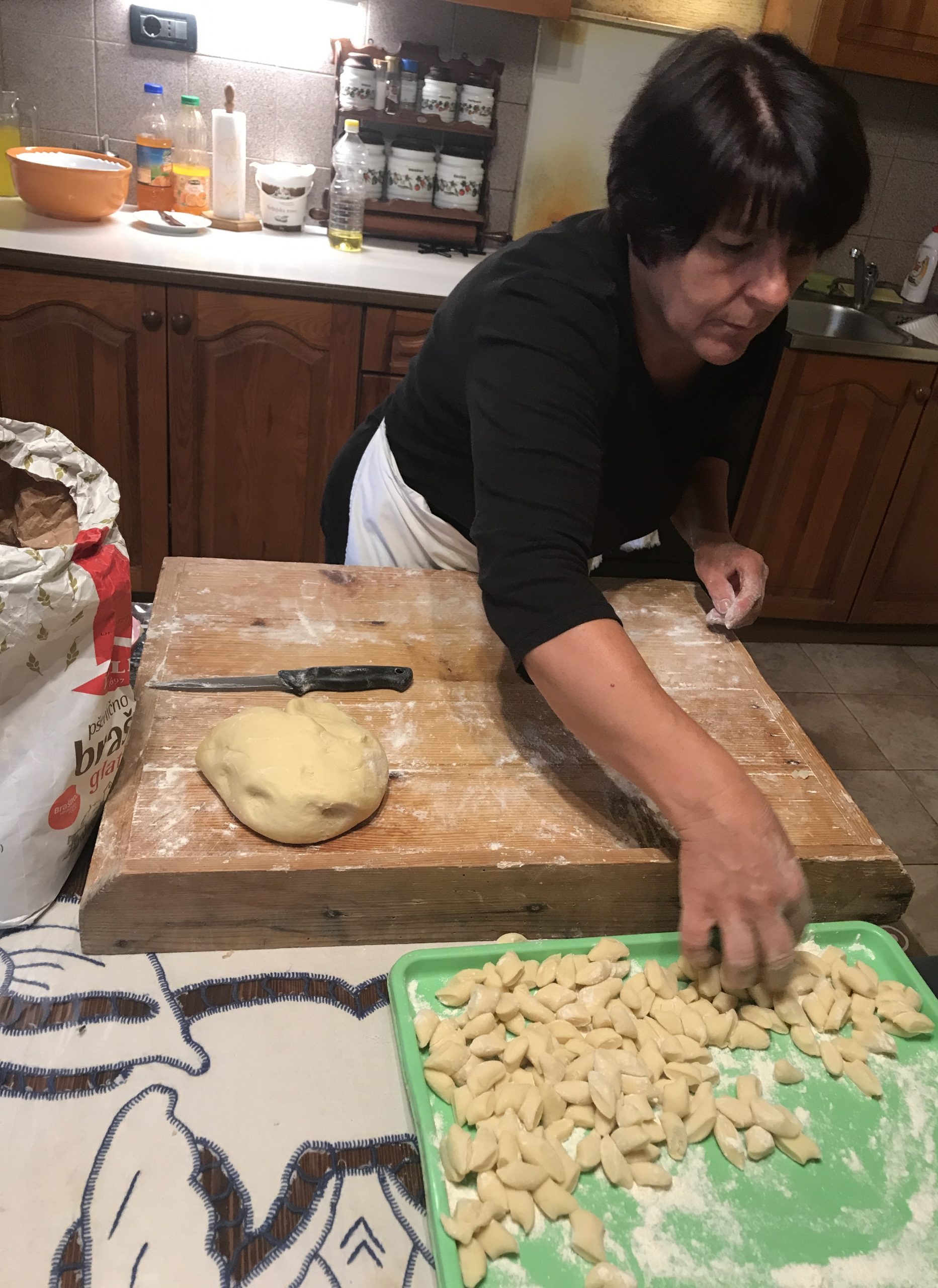 Homemade gnocchi