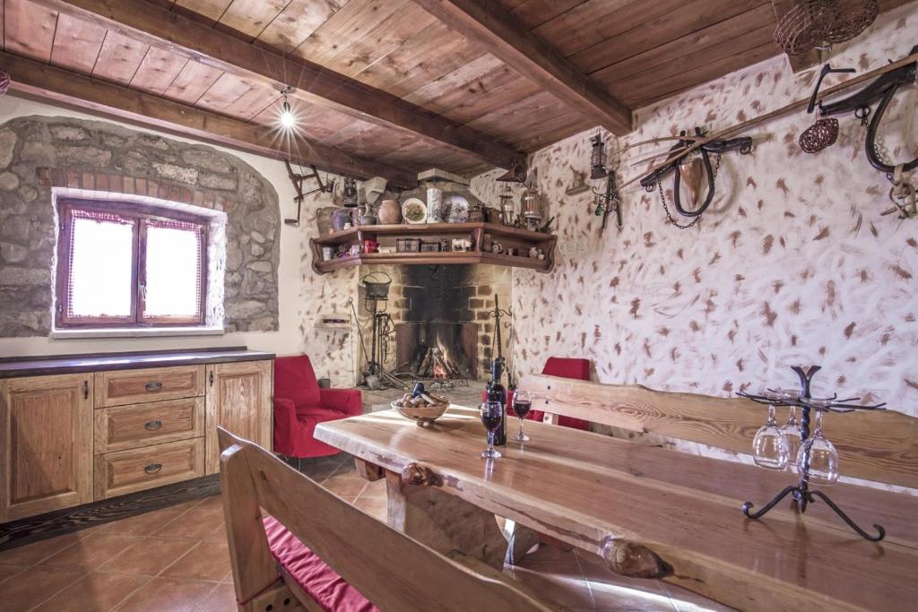 Tradizionale casa Istriana
