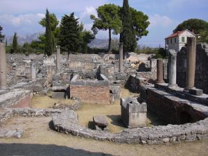 Salona Curch Croatia ruins of Salona